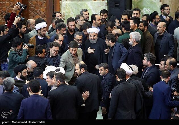 مراسم چهلمین روز درگذشت آیت‌الله هاشمی رفسنجانی