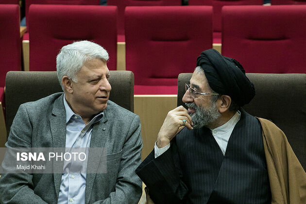  احمدی‌نژاد، قالیباف و جلیلی در گردهمایی اصلاح‌طلبانه