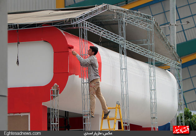 ضیافت نفتی برای خارجی‌ها، یک روز قبل از افتتاح(گزارش تصویری)