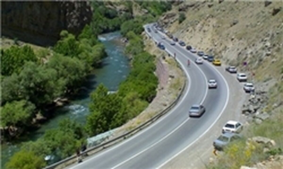 محور کندوان به سمت کرج یک‌طرفه شد