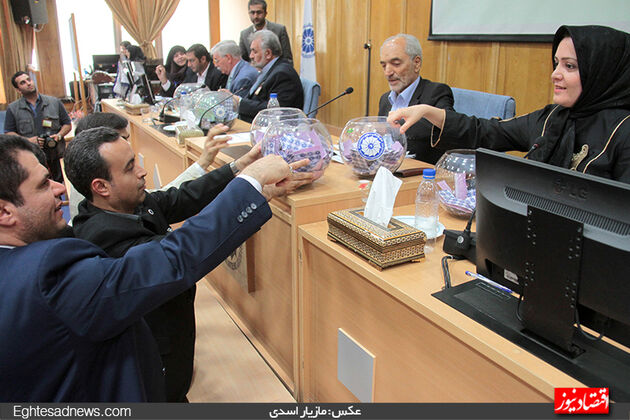 حواشی تصویری انتخابات امروز ریاست اتاق ایران 1