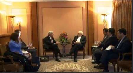 دیدار ظریف با رئیس سازمان امنیت استرالیا