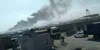 مهار آتش‌سوزی در گمرک مرزی افغانستان با ایران