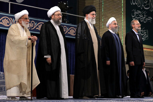 مراسم تنفیذ حکم ریاست جمهوری حسن روحانی