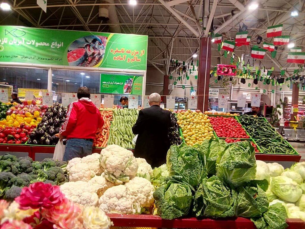 قیمت انواع سبزیجات در بازار تهران