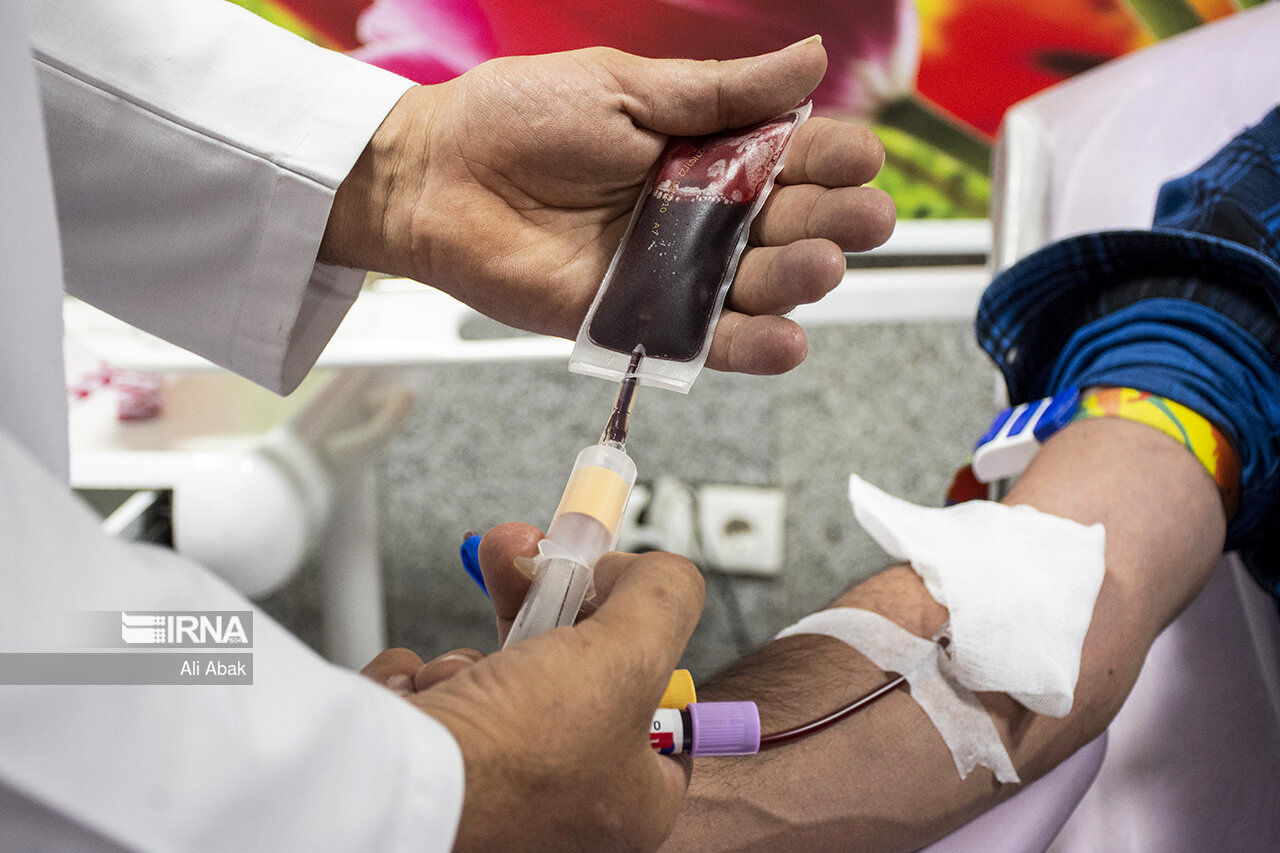 تامین ۱۰۰درصدی نیاز بیمارستان‌ها به خون و فرآورده‌های خونی