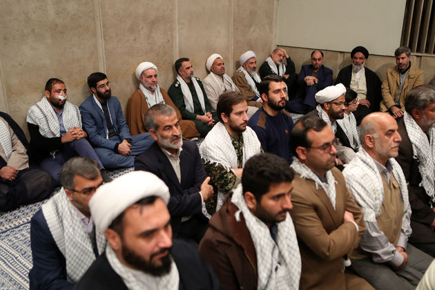 تصاویر دیدار هزاران نفر از بسیجیان با مقام معظم رهبری