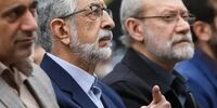 حدادعادل: از همان اولین ساعاتی که معلوم شد رهبری به شهادت رسیدند آقای لاریجانی و یکی دو نفر دیگر تدبیر  کردند که بلافاصله شورای رهبری تشکیل شود/ حضور لاریجانی در روز ۹ و ۱۰ اسفند خیلی موثر بود