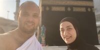 سفر جالب یک زوج به مکه با موتورسیکلت! + تصاویر