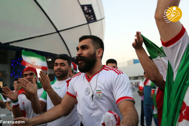 تماشاگران ایرانی بازی با عراق