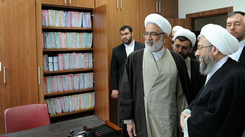 حکم رسمی آملی لاریجانی برای انتصاب منتظری به دادستانی کل کشور