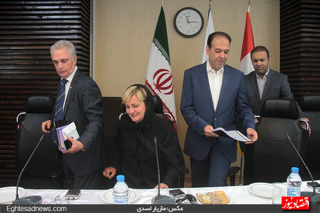 لحظه به لحظه حضور وزیر ایتالیایی در اتاق ایران (گزارش تصویری)