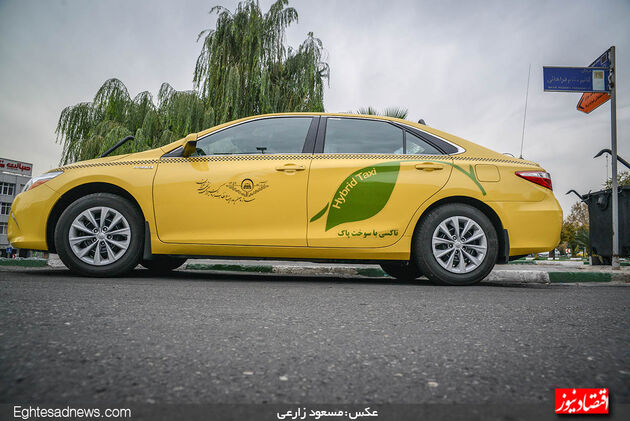 ورود تاکسی «دوگانه سوز» به تهران (گزارش تصویری)