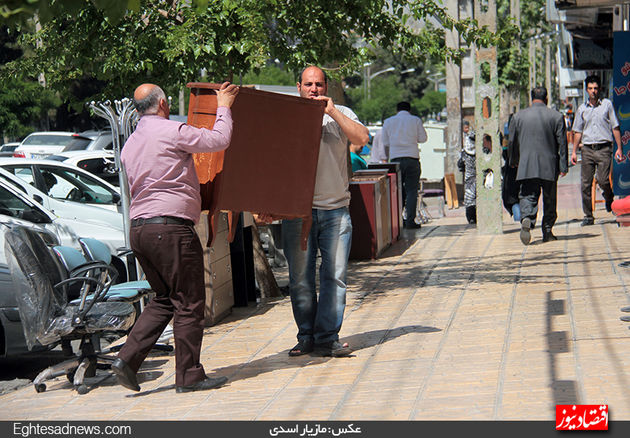 گزارش تصویری از بورس مبلمان تهران