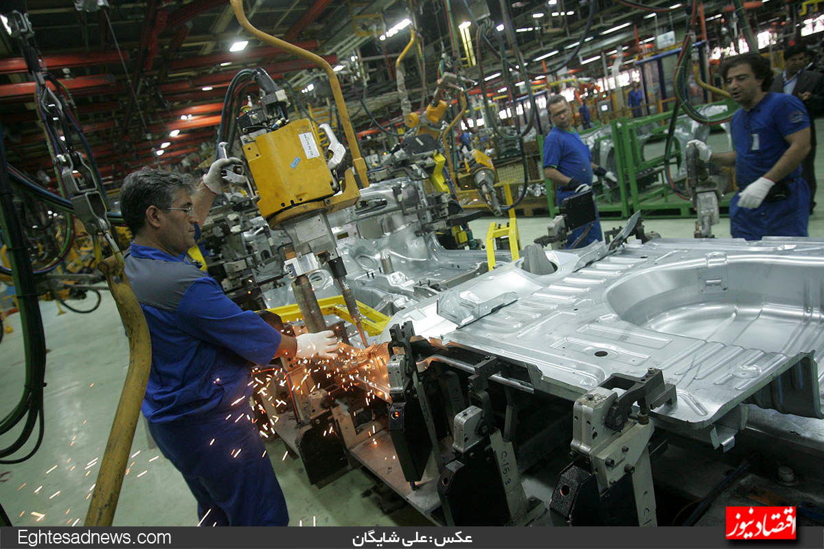 رشد تولید خودرو منفی شد/ کاهش 44 درصدی تولید خودرو در شهریور امسال