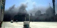 انبار فرش مسجد جمکران آتش گرفت
