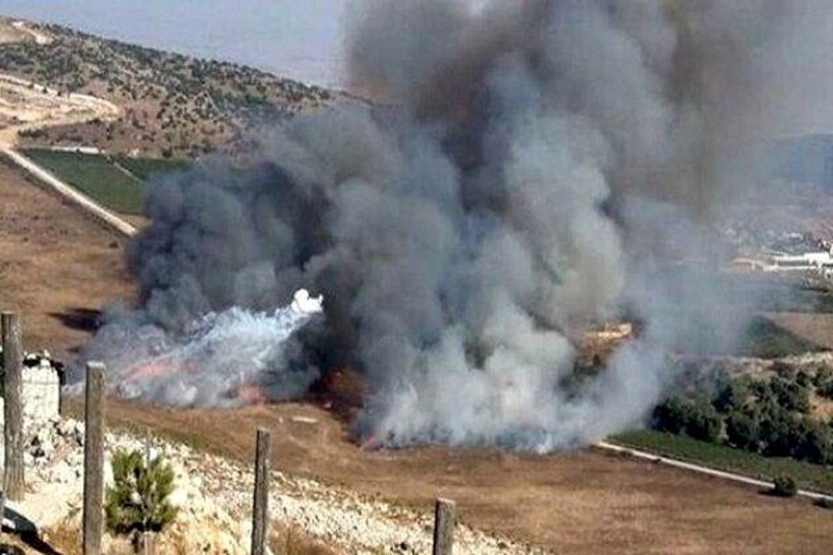  اسرائیل از زمین و هوا جنوب لبنان را بمباران کرد!