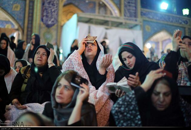 احیاء شب بیست و یکم در امام زاده صالح (ع)