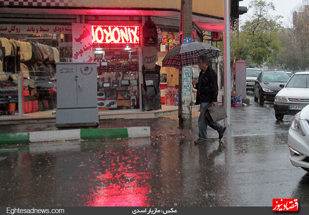 آن روی تهران در هوای بارانی+ گزارش تصویری / عکس ها از مازیار اسدی