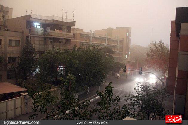 تصاویر متفاوت از تهران دیروز/ پس از توفان (گزارش تصویری)