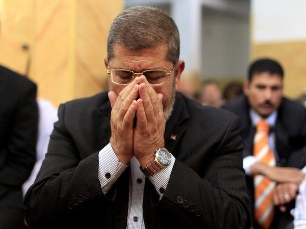 مرگ «محمد مرسی» حین جلسه محاکمه