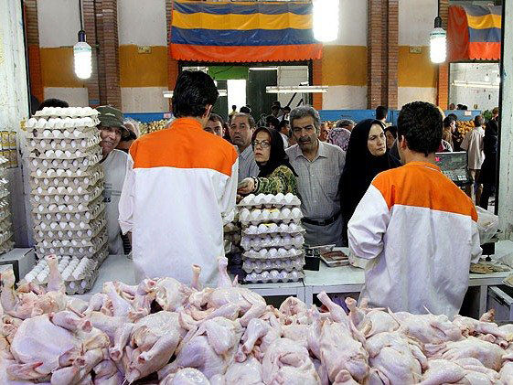 فروش مرغ در بازار به 22 هزار تومان رسید