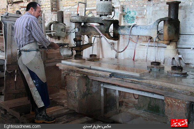 آنان که از سنگ نان می‌خورند ( گزارش تصویری)