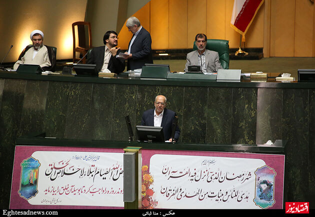 نعمت زاده در پارلمان
