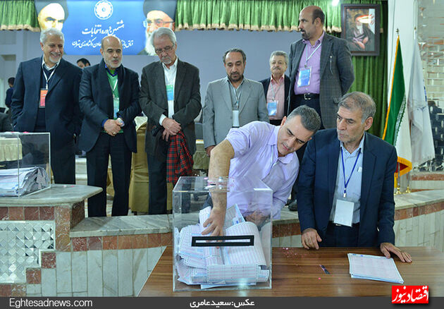 تصاویر دیده نشده از انتخابات اتاق بازرگانی تهران