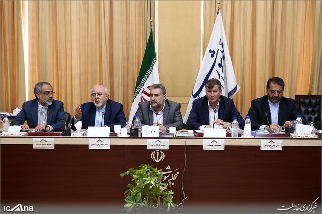 ظریف در کمیسیون امنیت ملی