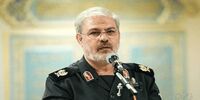 پیام شبانه سخنگوی سپاه به زبان انگلیسی