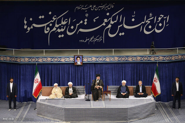 مراسم تنفیذ حکم ریاست جمهوری حسن روحانی