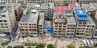 ریزش یک ساختمان در چین/ 40 نفر مفقود شدند