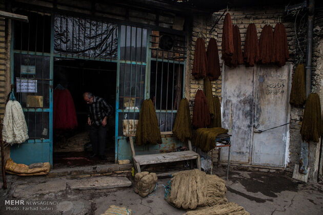 کارگاه رنگرزی سنتی
