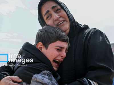 تصاویر| رنجِ جَنگ، آخرین وداع...