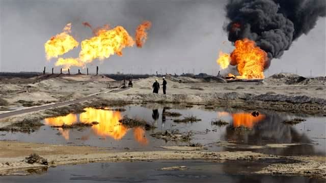 تولید نفت میدان خباز متوقف شد