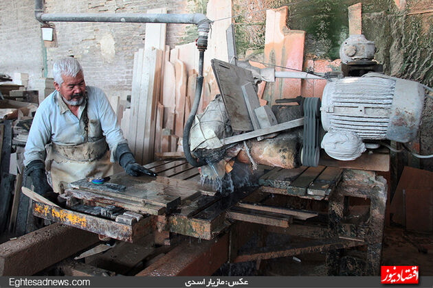 آنان که از سنگ نان می‌خورند ( گزارش تصویری)