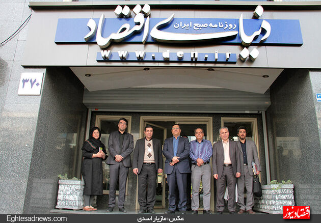دیدار مدیرعامل بانک ملی از روزنامه دنیای اقتصاد