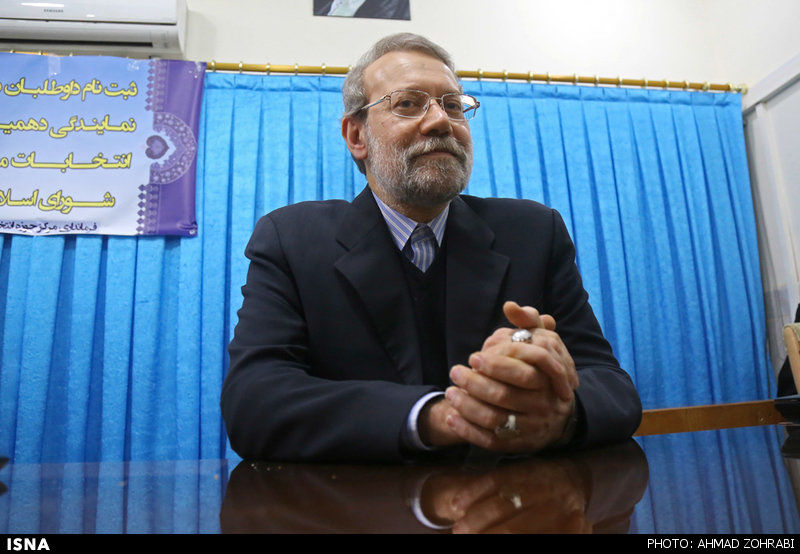 لاریجانی: گردش نیروها امر مبارکی است/ انتخابات باشکوهی برگزار شد