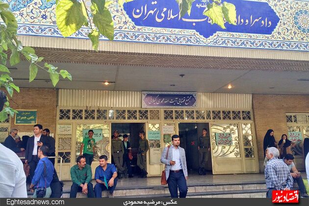 پشت درهای دادگاه بابک زنجانی چه خبر است؟(گزارش تصویری)