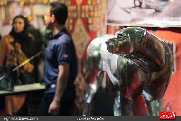 نمایشگاهی از گاو و یوزپلنگ میلیاردی + گزارش تصویری