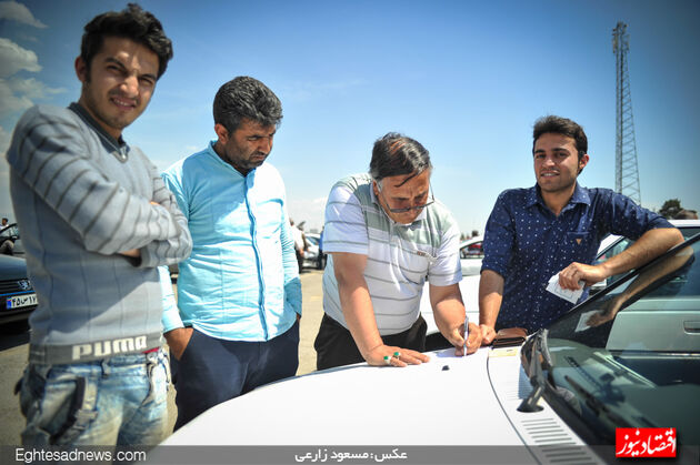 در بازار خودروهای دست دوم چه خبر است؟(گزارش تصویری)