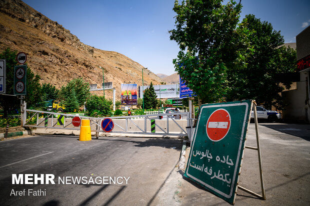 تردد در آزادراه تهران - شمال و جاده چالوس ممنوع شد
