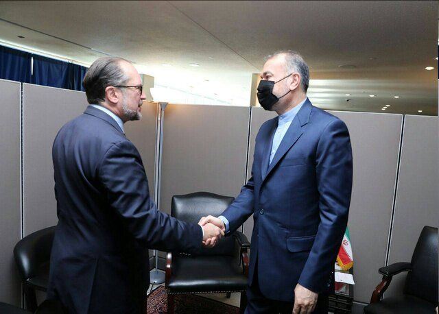 دیدار امیرعبداللهیان با وزیر خارجه اتریش در نیویورک