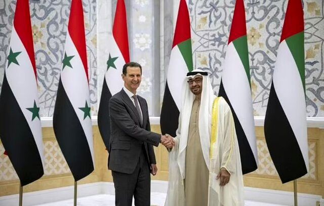 جزئیاتی مهم از تماس تلفنی بشار اسد و رئیس امارات