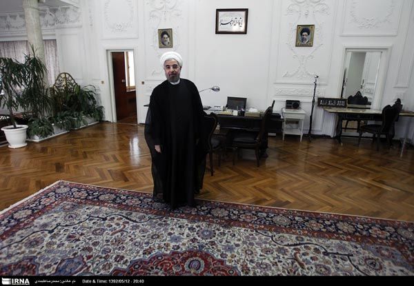 ضیافت نهار روحانی با رقبای انتخاباتی اش