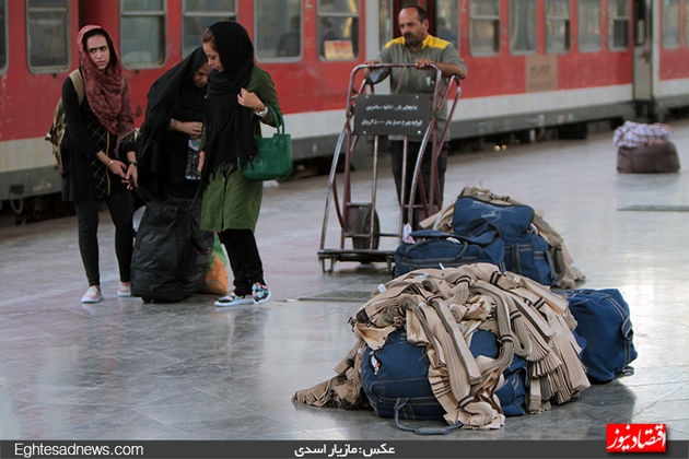 سرگذشت قطارها بعد از پیاده‌شدن مسافران (گزارش تصویری)