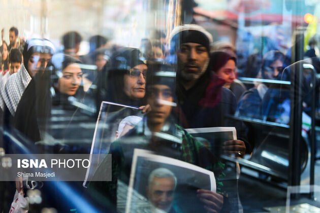 تصاویر تشییع پیکر سردار قاسم سلیمانی