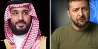 رایزنی زلنسکی با بن سلمان درباره فرمول صلح کی‌یف