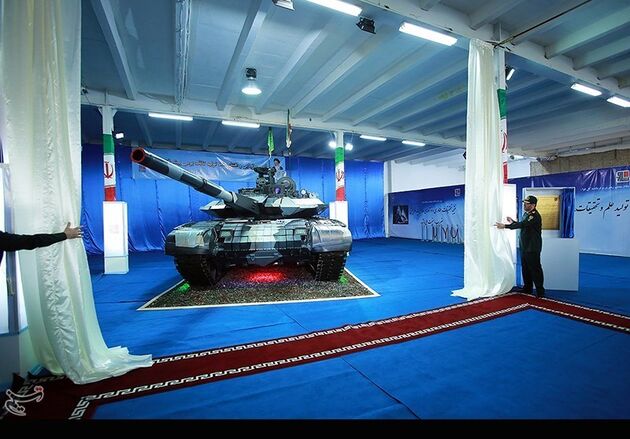 رونمایی از تانک کرار
